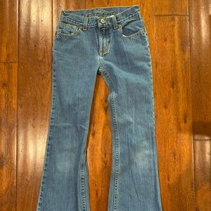 Girls Arizona slim Bootcut Blue Jeans